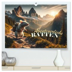 Abenteuerliche Ratten (hochwertiger Premium Wandkalender 2026 DIN A2 quer), Kunstdruck in Hochglanz Abenteuerliche Ratten (hochwertiger Premium Wandkalender 2026 DIN A2 quer), Kunstdruck in Hochglanz