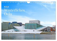 Winterliches Oslo (Wandkalender 2026 DIN A4 quer), CALVENDO Monatskalender Winterliches Oslo (Wandkalender 2026 DIN A4 quer), CALVENDO Monatskalender