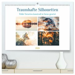 Cover Traumhafte Silhouetten (hochwertiger Premium Wandkalender 2026 DIN A2 quer), Kunstdruck in Hochglanz