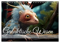 Galaktische Wesen (Wandkalender 2026 DIN A4 quer), CALVENDO Monatskalender