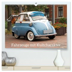 Fahrzeuge mit Kultcharakter (hochwertiger Premium Wandkalender 2026 DIN A2 quer), Kunstdruck in Hochglanz