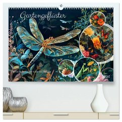 Cover Gartengeflüster - Tierische Besucher in der Blütenfülle (hochwertiger Premium Wandkalender 2026 DIN A2 quer), Kunstdruck in Hochglanz