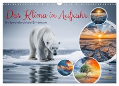 Cover Das Klima in Aufruhr - Die Spirale der globalen Erwärmung (Wandkalender 2026 DIN A3 quer), CALVENDO Monatskalender