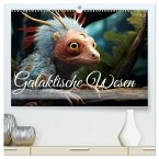 Galaktische Wesen (hochwertiger Premium Wandkalender 2026 DIN A2 quer), Kunstdruck in Hochglanz Galaktische Wesen (hochwertiger Premium Wandkalender 2026 DIN A2 quer), Kunstdruck in Hochglanz