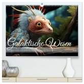 Galaktische Wesen (hochwertiger Premium Wandkalender 2026 DIN A2 quer), Kunstdruck in Hochglanz