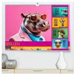 Cover BRILLEN - coole Sprüche (hochwertiger Premium Wandkalender 2026 DIN A2 quer), Kunstdruck in Hochglanz