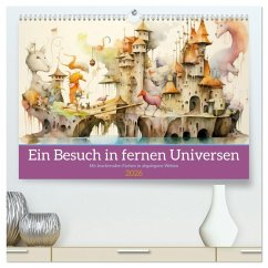 Ein Besuch in fernen Universen (hochwertiger Premium Wandkalender 2026 DIN A2 quer), Kunstdruck in Hochglanz Cover Ein Besuch in fernen Universen (hochwertiger Premium Wandkalender 2026 DIN A2 quer), Kunstdruck in Hochglanz