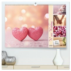 W wie Wedding (hochwertiger Premium Wandkalender 2026 DIN A2 quer), Kunstdruck in Hochglanz
