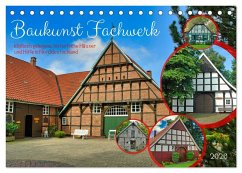 Baukunst Fachwerk (Tischkalender 2026 DIN A5 quer), CALVENDO Monatskalender