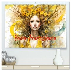 Baum-Prinzessinnen (hochwertiger Premium Wandkalender 2026 DIN A2 quer), Kunstdruck in Hochglanz