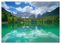 Cover Bergseen zum Träumen (Wandkalender 2026 DIN A2 quer), CALVENDO Monatskalender