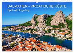 DALMATIEN - KROATISCHE KÜSTE - Split mit Umgebung (Wandkalender 2026 DIN A2 quer), CALVENDO Monatskalender