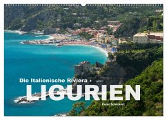 Cover Die Italienische Riviera - Ligurien (Wandkalender 2026 DIN A2 quer), CALVENDO Monatskalender