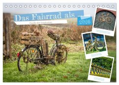 Cover Das Fahrrad als ... (Tischkalender 2026 DIN A5 quer), CALVENDO Monatskalender