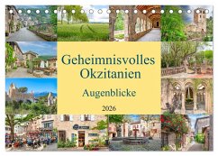 Geheimnisvolles Okzitanien. Augenblicke (Tischkalender 2026 DIN A5 quer), CALVENDO Monatskalender