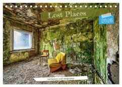 Cover Lost Places - verlassen und vergessen (Tischkalender 2026 DIN A5 quer), CALVENDO Monatskalender