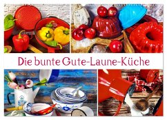 Die bunte Gute Laune Küche (Wandkalender 2026 DIN A2 quer), CALVENDO Monatskalender Die bunte Gute Laune Küche (Wandkalender 2026 DIN A2 quer), CALVENDO Monatskalender