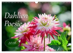 Cover Dahlien Poesie (Wandkalender 2026 DIN A3 quer), CALVENDO Monatskalender
