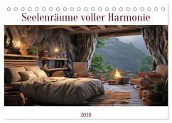 Seelenräume voller Harmonie (Tischkalender 2026 DIN A5 quer), CALVENDO Monatskalender Seelenräume voller Harmonie (Tischkalender 2026 DIN A5 quer), CALVENDO Monatskalender