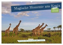 Magische Momente aus Kenia (Wandkalender 2026 DIN A2 quer), CALVENDO Monatskalender Magische Momente aus Kenia (Wandkalender 2026 DIN A2 quer), CALVENDO Monatskalender