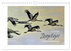 Cover Auf leichten Schwingen - Zugvögel (Wandkalender 2026 DIN A4 quer), CALVENDO Monatskalender