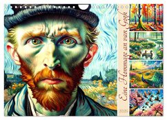 Eine Hommage an van Gogh (Wandkalender 2026 DIN A4 quer), CALVENDO Monatskalender Eine Hommage an van Gogh (Wandkalender 2026 DIN A4 quer), CALVENDO Monatskalender