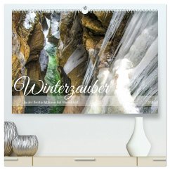 Cover Winterzauber in der Breitachklamm bei Oberstdorf (hochwertiger Premium Wandkalender 2026 DIN A2 quer), Kunstdruck in Hochglanz
