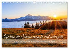 Cover Wenn die Sonne erwacht und untergeht (Wandkalender 2026 DIN A3 quer), CALVENDO Monatskalender