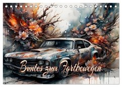 Buntes zum Fortbewegen (Tischkalender 2026 DIN A5 quer), CALVENDO Monatskalender Buntes zum Fortbewegen (Tischkalender 2026 DIN A5 quer), CALVENDO Monatskalender