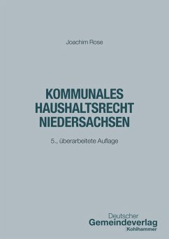 Cover Kommunales Haushaltsrecht Niedersachsen