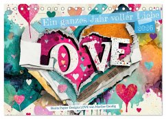 Ein ganzes Jahr voller Liebe (Tischkalender 2026 DIN A5 quer), CALVENDO Monatskalender
