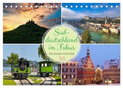 Süddeutschland im Fokus (Tischkalender 2026 DIN A5 quer), CALVENDO Monatskalender Süddeutschland im Fokus (Tischkalender 2026 DIN A5 quer), CALVENDO Monatskalender