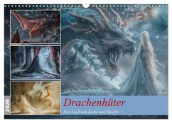 Cover Drachenhüter (Wandkalender 2026 DIN A3 quer), CALVENDO Monatskalender