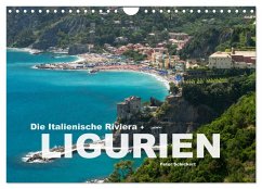 Cover Die Italienische Riviera - Ligurien (Wandkalender 2026 DIN A4 quer), CALVENDO Monatskalender