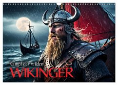 Kampf der wilden Wikinger (Wandkalender 2026 DIN A3 quer), CALVENDO Monatskalender Kampf der wilden Wikinger (Wandkalender 2026 DIN A3 quer), CALVENDO Monatskalender