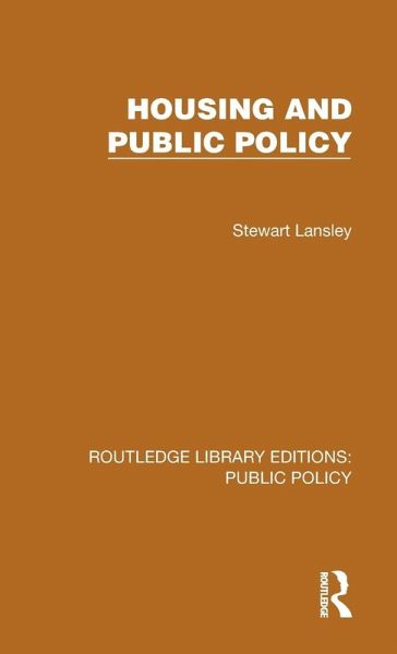 Housing and Public Policy