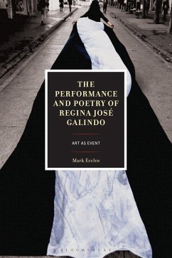 Cover The Performance and Poetry of Regina José Galindo