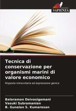 Cover Tecnica di conservazione per organismi marini di valore economico