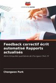 Feedback correctif écrit automatisé Rapports actualisés