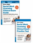 Social Work Licensing Clinical Exam Guide and Additional Print Practice Test Set