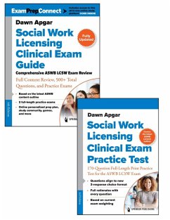 Social Work Licensing Clinical Exam Guide and Additional Print Practice Test Set - Apgar, Dawn