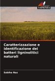 Caratterizzazione e identificazione dei batteri ligninolitici naturali Caratterizzazione e identificazione dei batteri ligninolitici naturali
