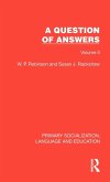 A Question of Answers A Question of Answers