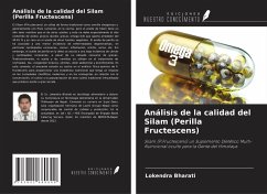 Cover Análisis de la calidad del Silam (Perilla Fructescens)