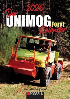 Cover Der Unimog Forst Monatskalender 2026