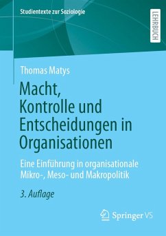 Cover Macht, Kontrolle und Entscheidungen in Organisationen (eBook, PDF)
