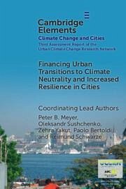 Cover Financing Urban Transitions to Climate Neutrality and Increased Resilience in Cities