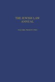 The Jewish Law Annual Volume 22
