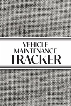 Vehicle Maintenance Tracker (Textured Paper Charcoal) - Revive Stationery