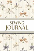 Sewing Journal (Orange and Purple Bows with Wildflowers on Cream Background) Sewing Journal (Orange and Purple Bows with Wildflowers on Cream Background)